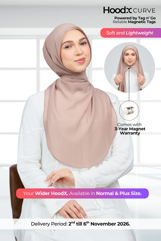 HoodX Curve in Latte