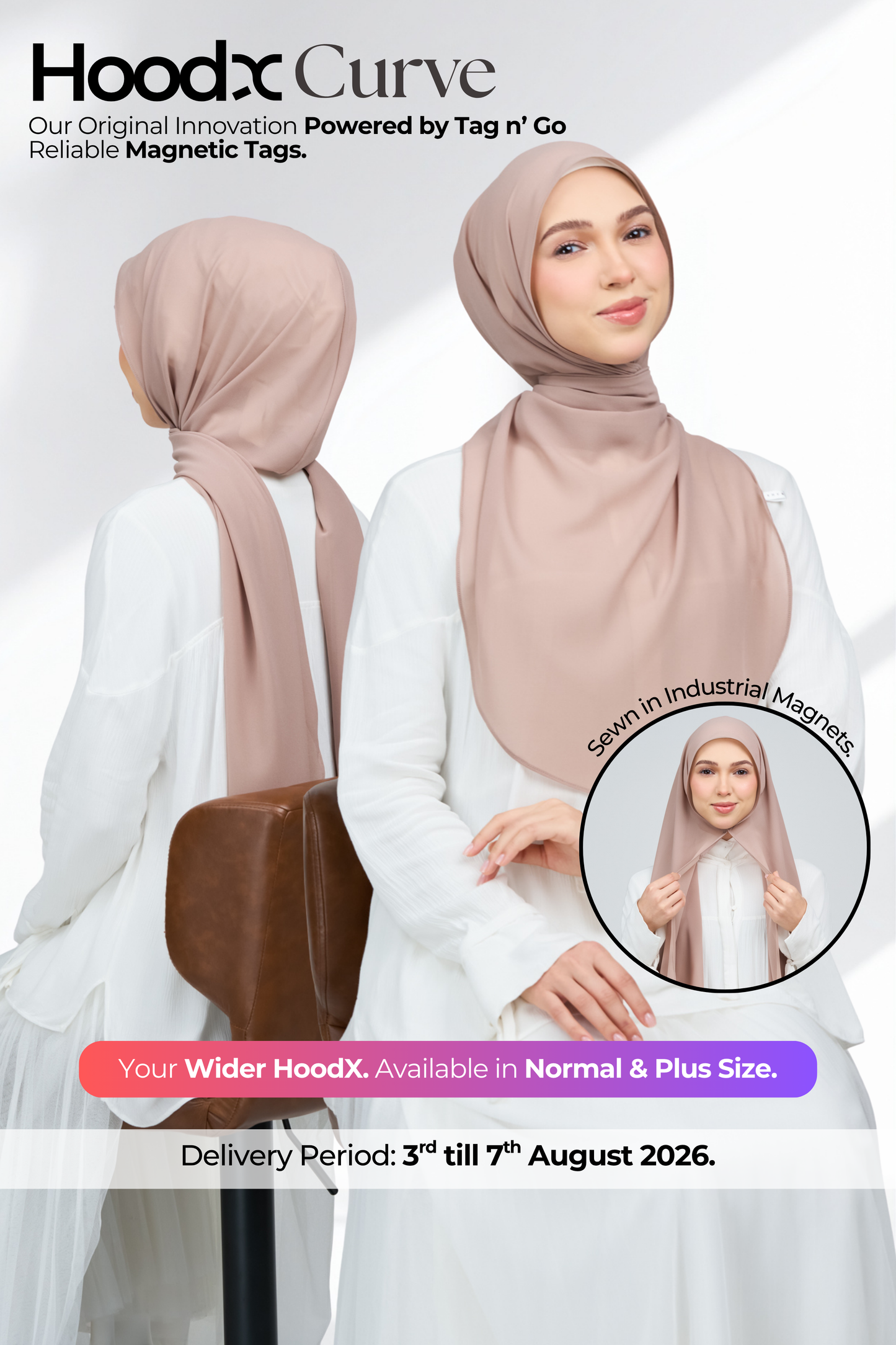 HoodX Curve in Latte