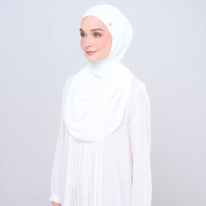 [As-Is] Semi-Instant 2IN1 Laura in Bridal White