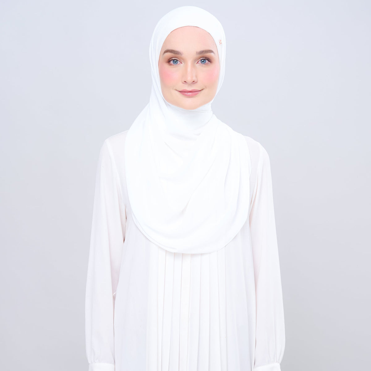 [As-Is] Semi-Instant 2IN1 Laura in Bridal White