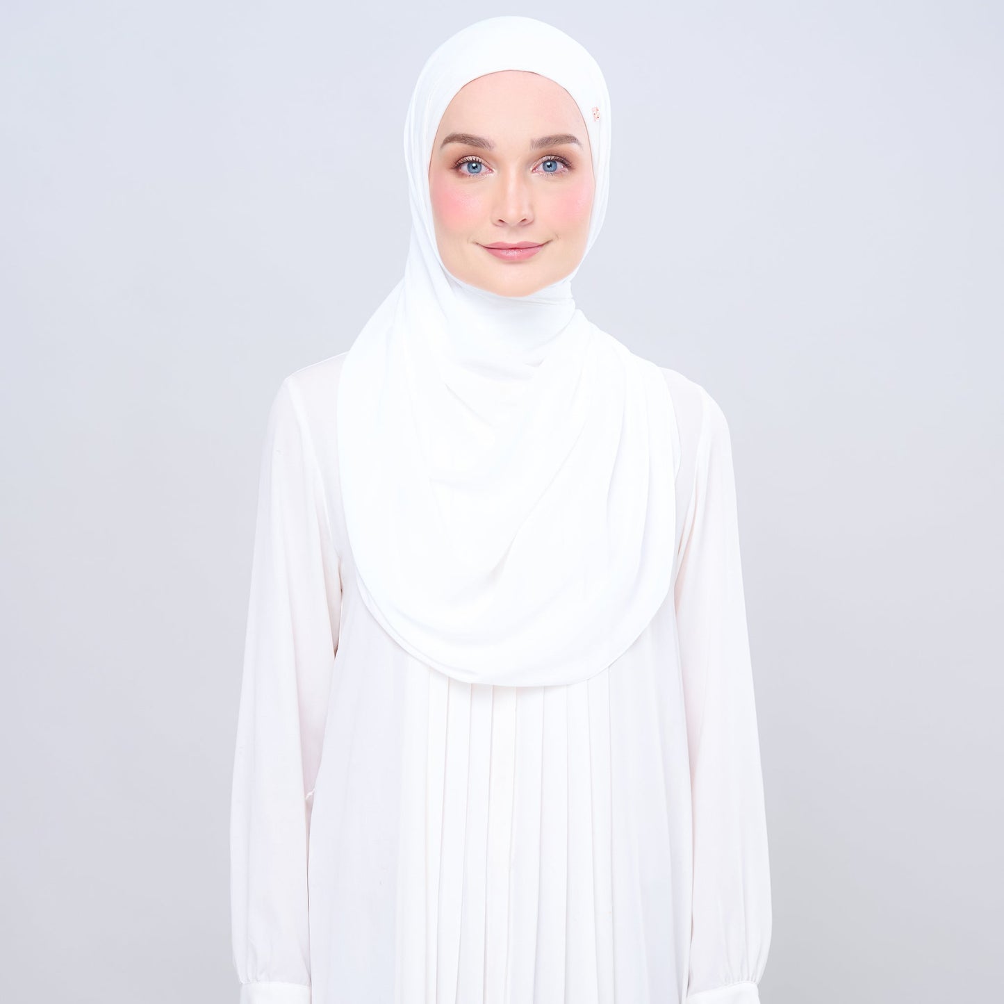 [As-Is] Semi-Instant 2IN1 Laura in Bridal White