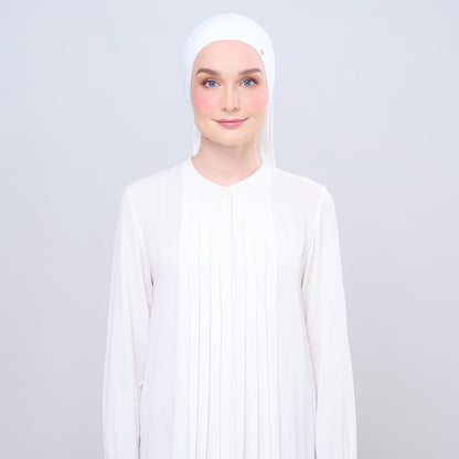 [As-Is] Semi-Instant 2IN1 Laura in Bridal White