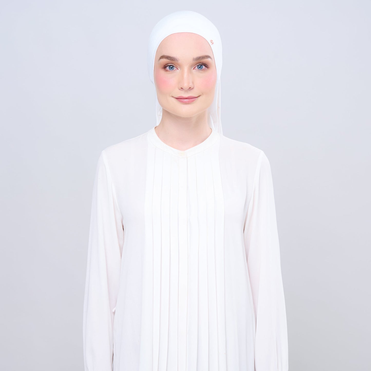 [As-Is] Semi-Instant 2IN1 Laura in Bridal White