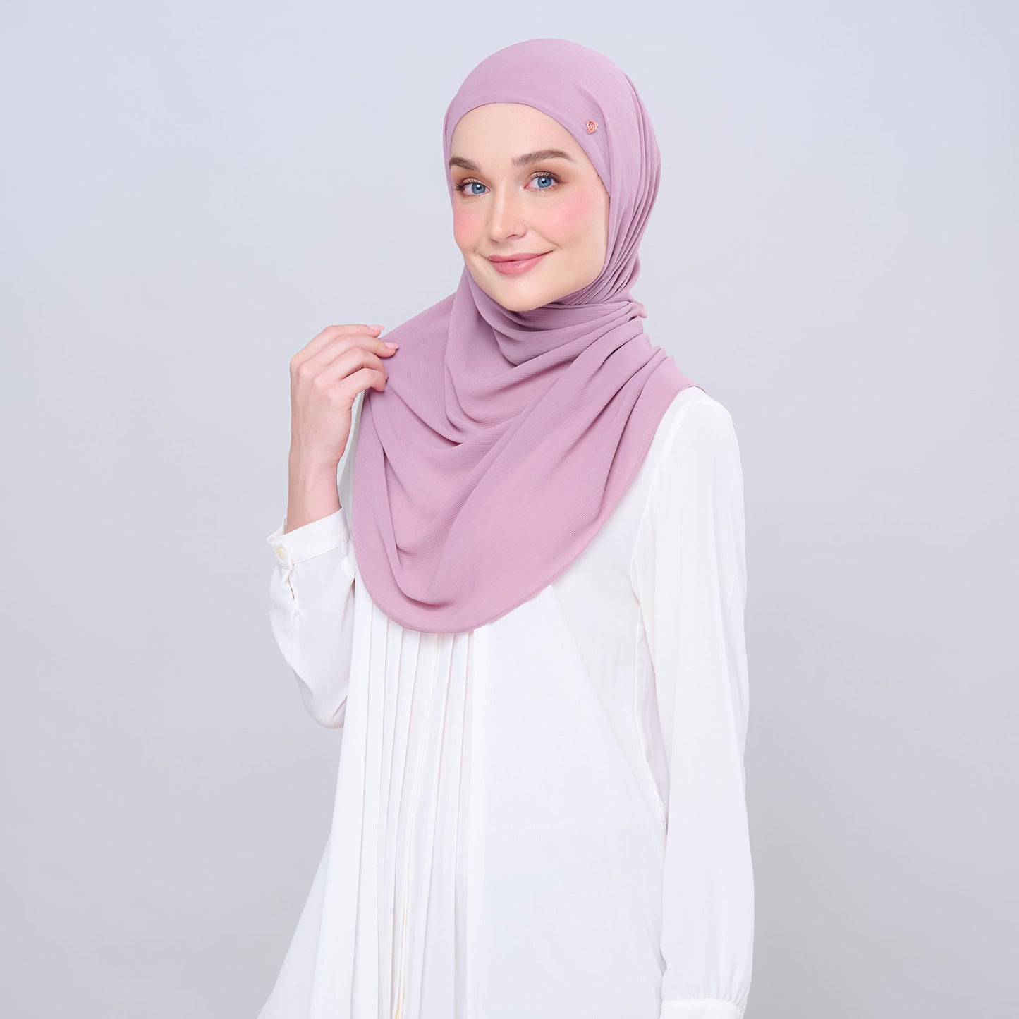 [As-Is] Semi-Instant 2IN1 Laura in Mauve