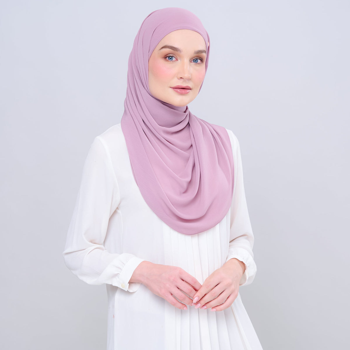 [As-Is] Semi-Instant 2IN1 Laura in Mauve