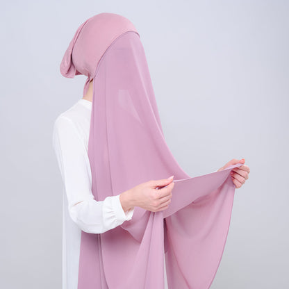 [As-Is] Semi-Instant 2IN1 Laura in Mauve