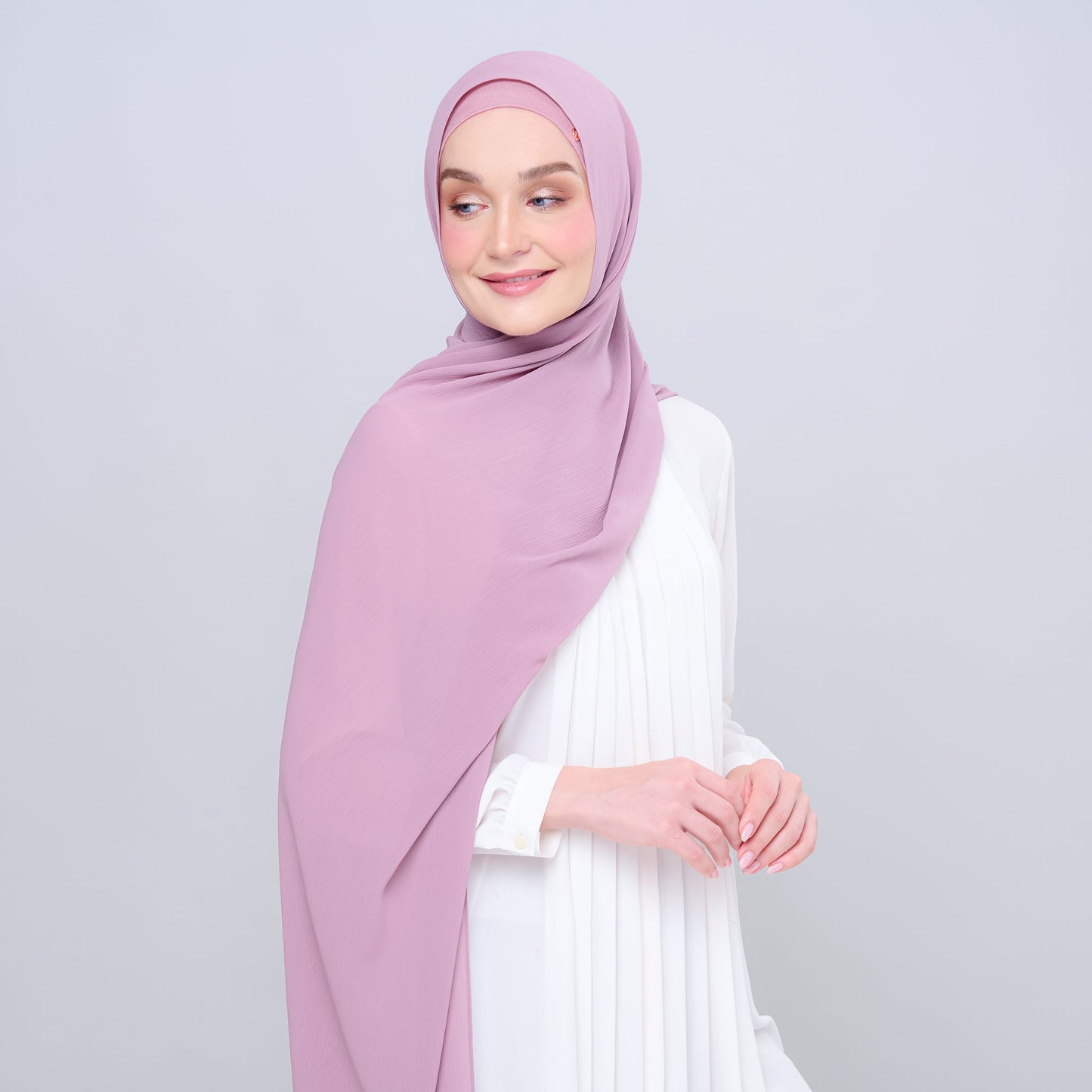 [As-Is] Semi-Instant 2IN1 Laura in Mauve