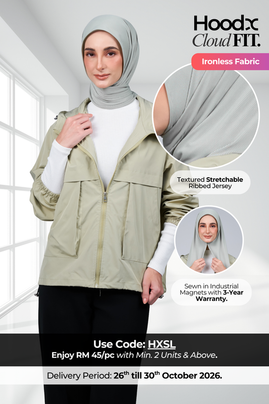 HoodX CloudFit in Light Green