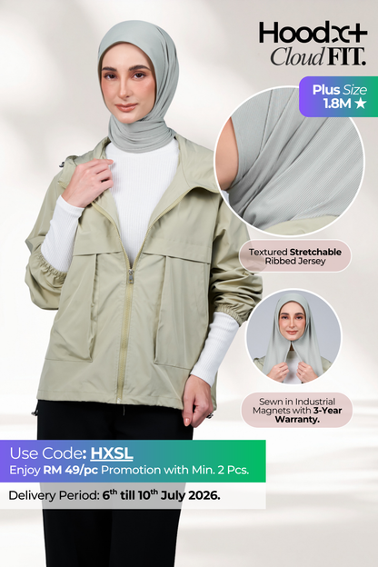 HoodX+ CloudFit in Light Green