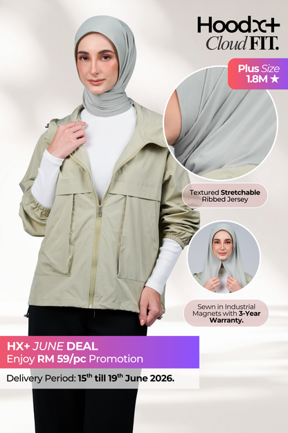 HoodX+ CloudFit in Light Green