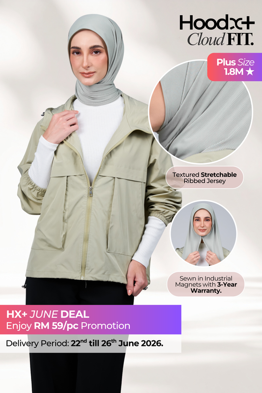 HoodX+ CloudFit in Light Green