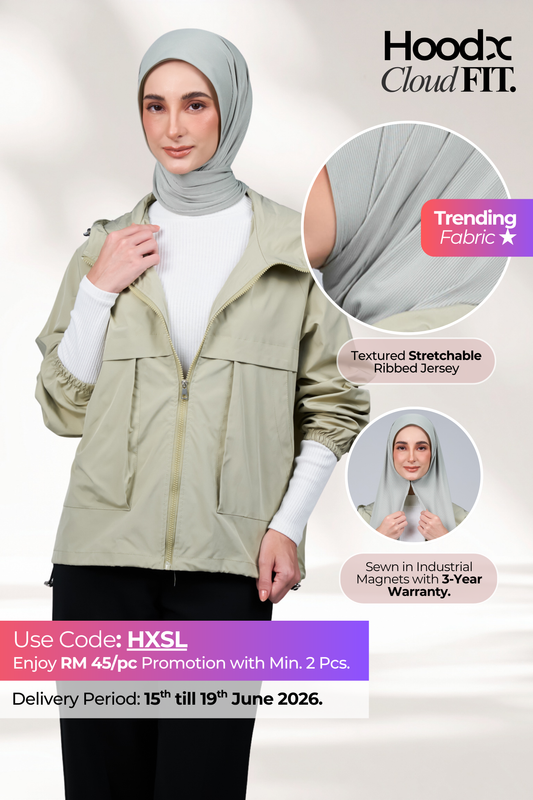 HoodX CloudFit in Light Green
