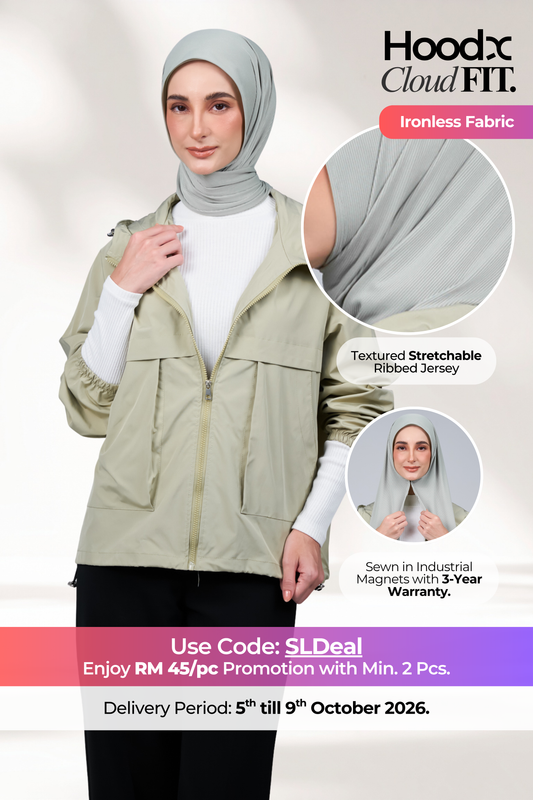 HoodX CloudFit in Light Green