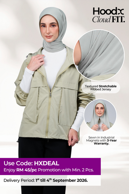 HoodX CloudFit in Light Green