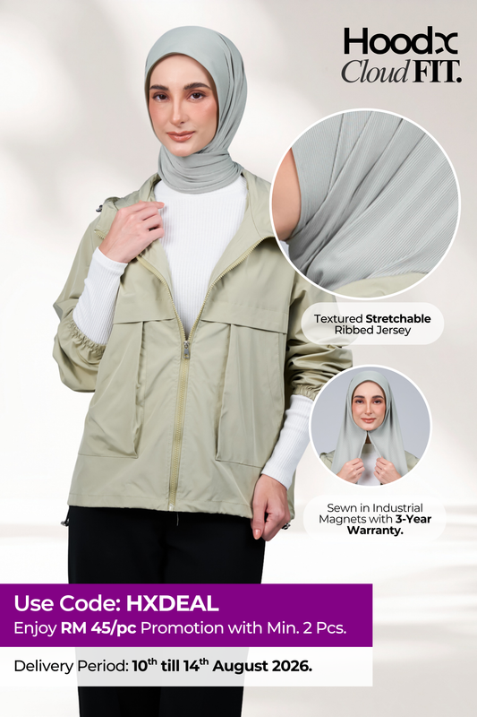 HoodX CloudFit in Light Green