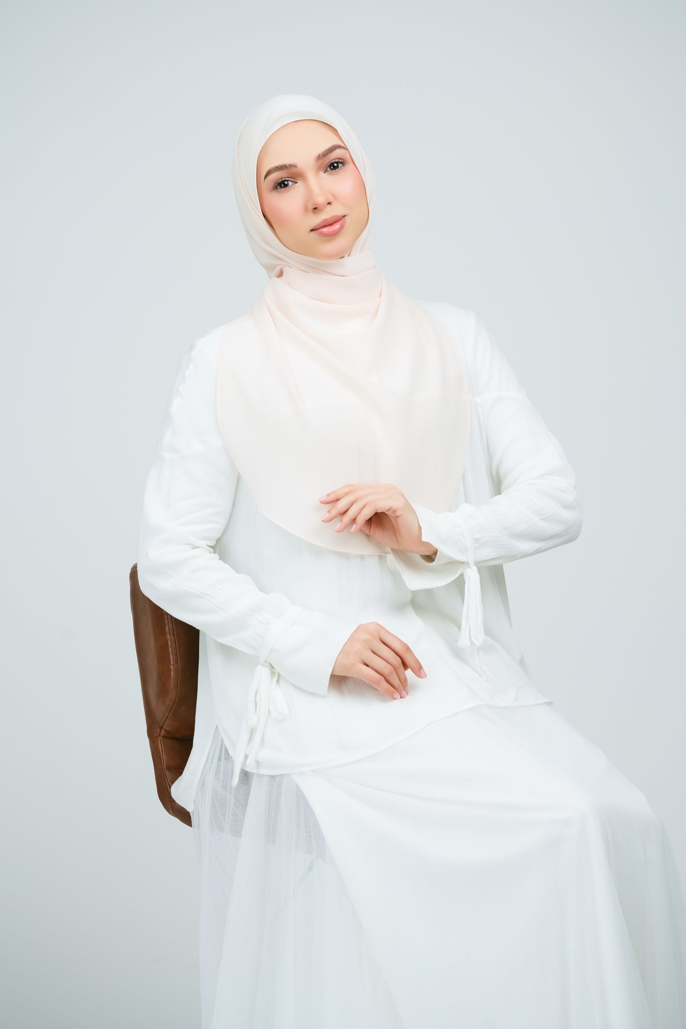 HoodX Curve in Light Peach