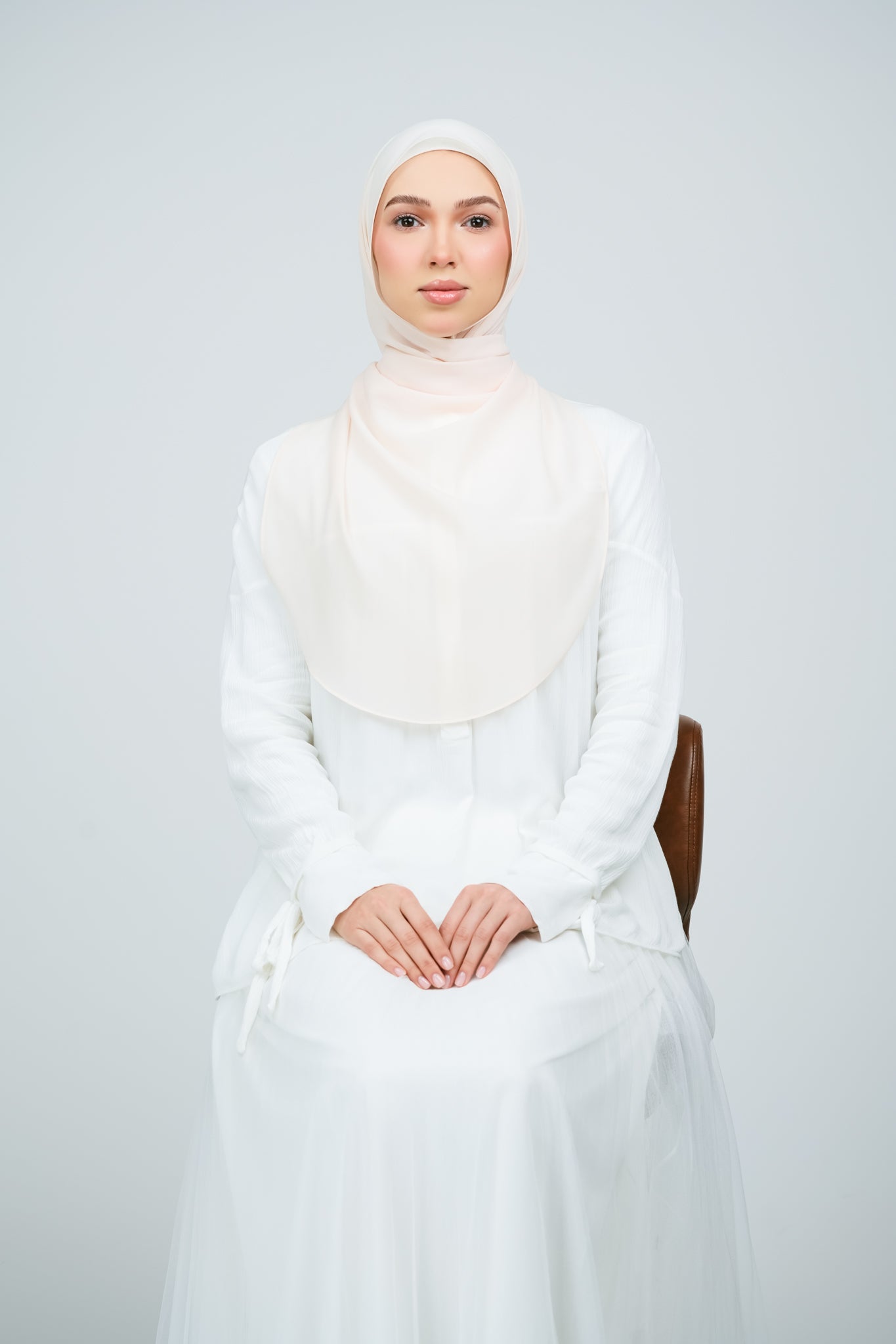 HoodX Curve in Light Peach