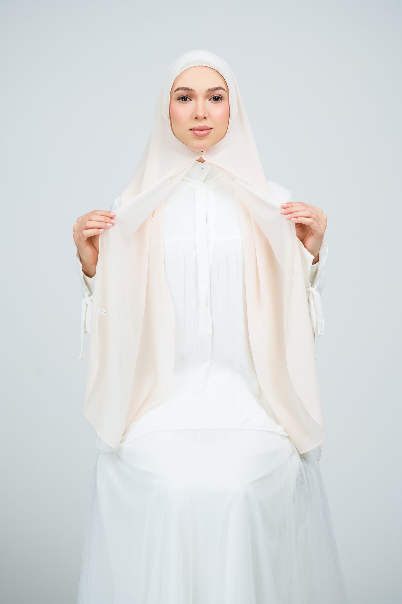 HoodX Curve in Light Peach