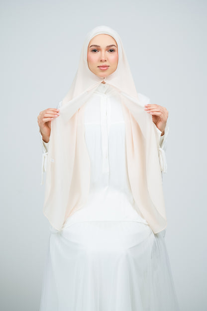 HoodX Curve in Light Peach