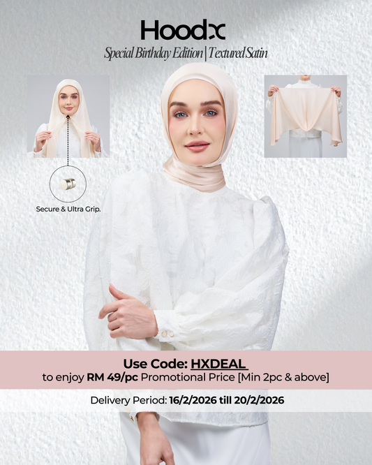 HoodX B.E in Light Rose