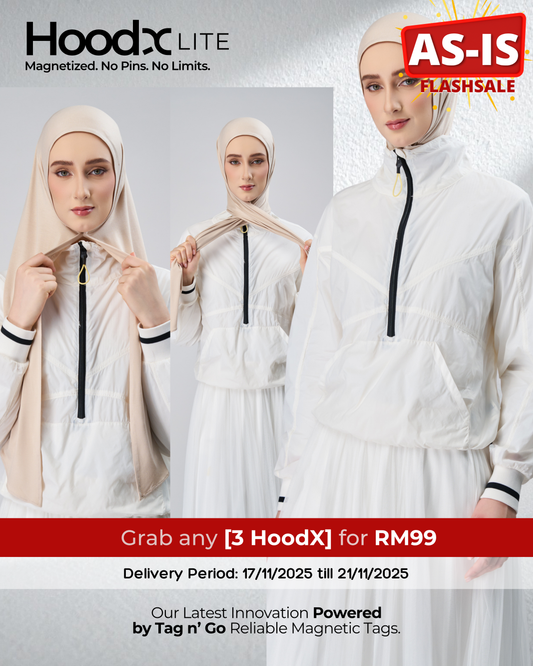 [As-Is] HoodX Lite in Light Sand