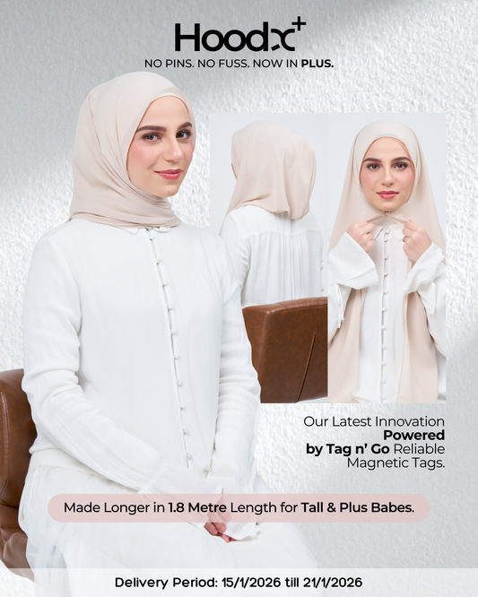 HoodX⁺Plus in Light Sand