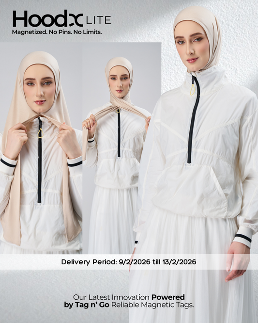 HoodX Lite in Light Sand