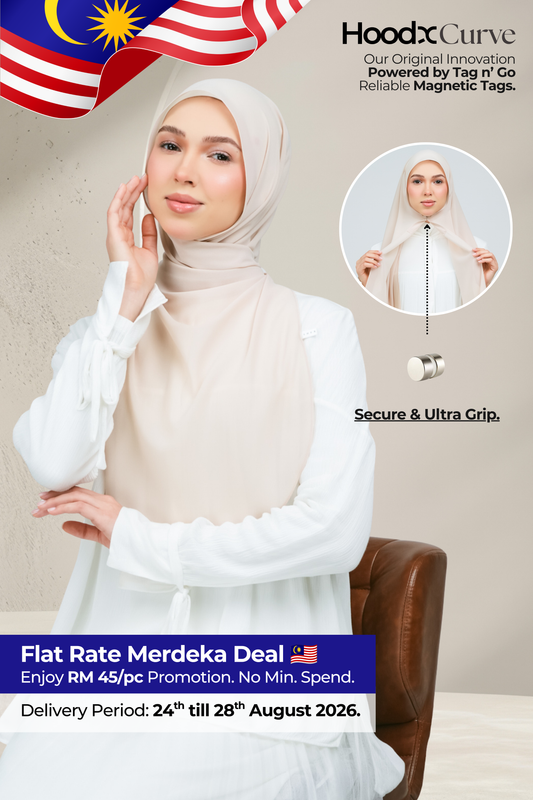 HoodX Curve in Light Sand