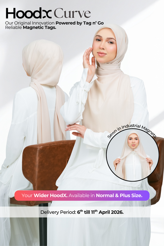 HoodX Curve in Light Sand