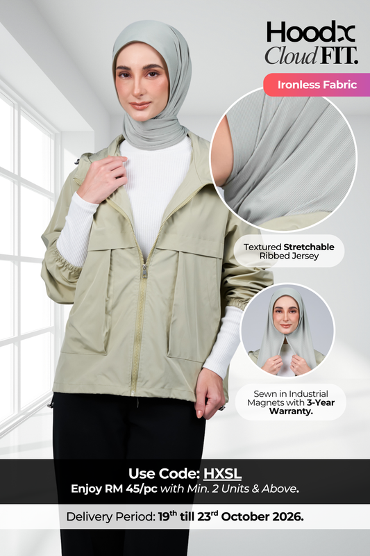 HoodX CloudFit in Light Green