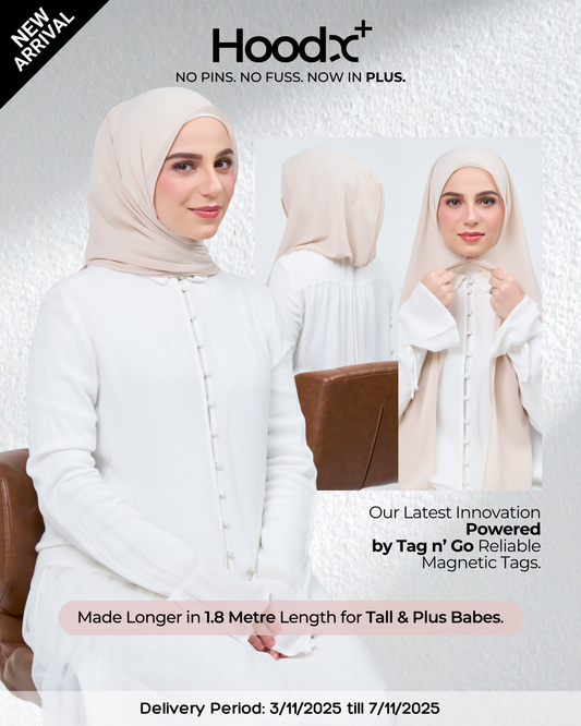 HoodX⁺Plus in Light Sand