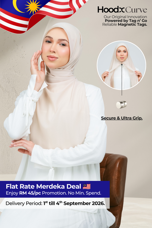 HoodX Curve in Light Sand