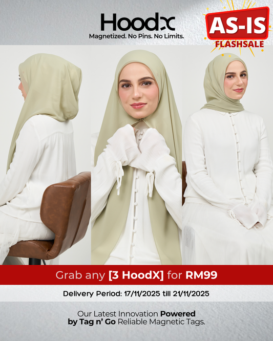 [As-Is] HoodX in Light Sage