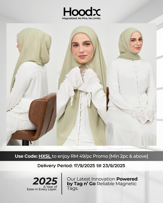 [★New] HoodX in Light Sage
