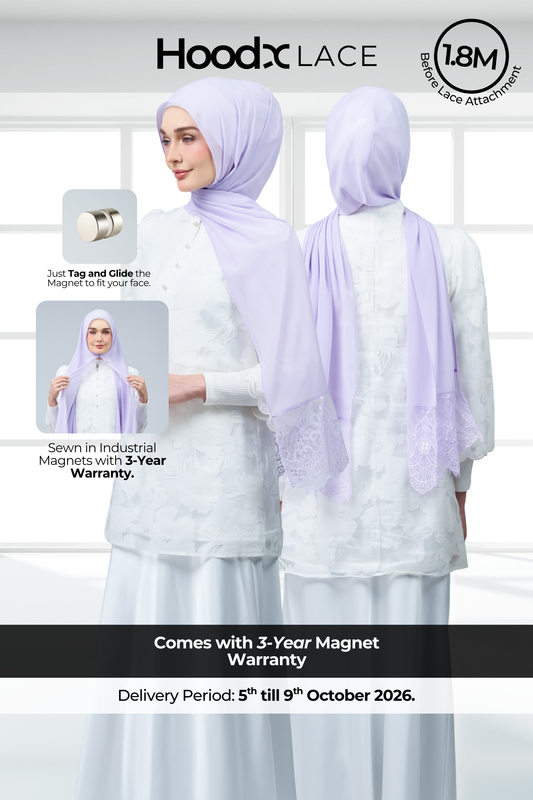 HoodX Lace in Lilac