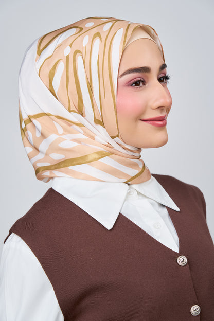 HoodX Printed Set in Linen Leaf