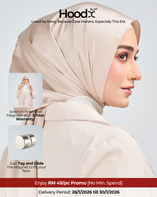 HoodX Luxe in Linen Dusk