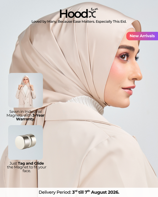 HoodX Luxe in Linen Dusk