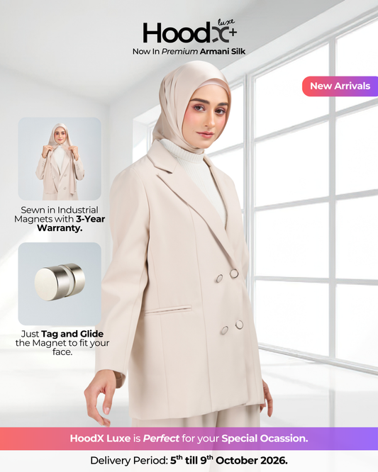 HoodX⁺Plus Luxe in Linen Dusk