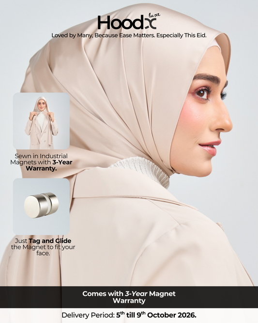 HoodX Luxe in Linen Dusk