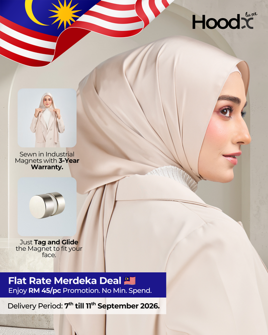 HoodX Luxe in Linen Dusk
