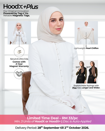 HoodX⁺Plus in Linen