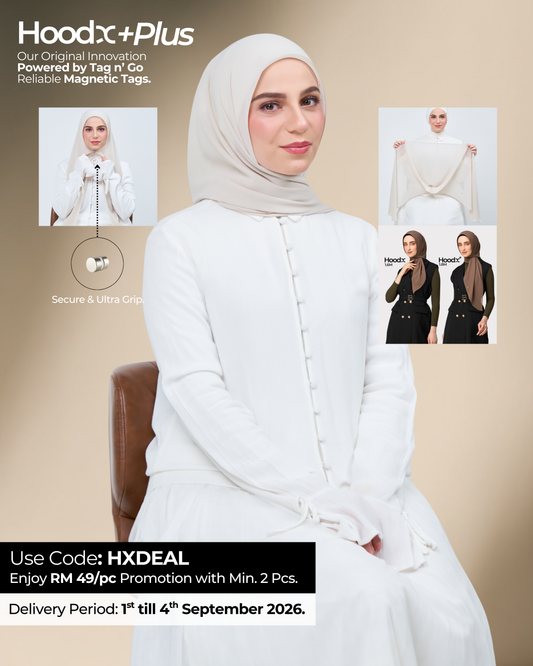 HoodX⁺Plus in Linen