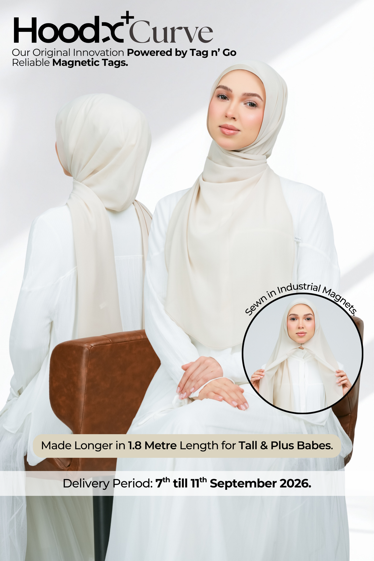 HoodX Curve in Linen