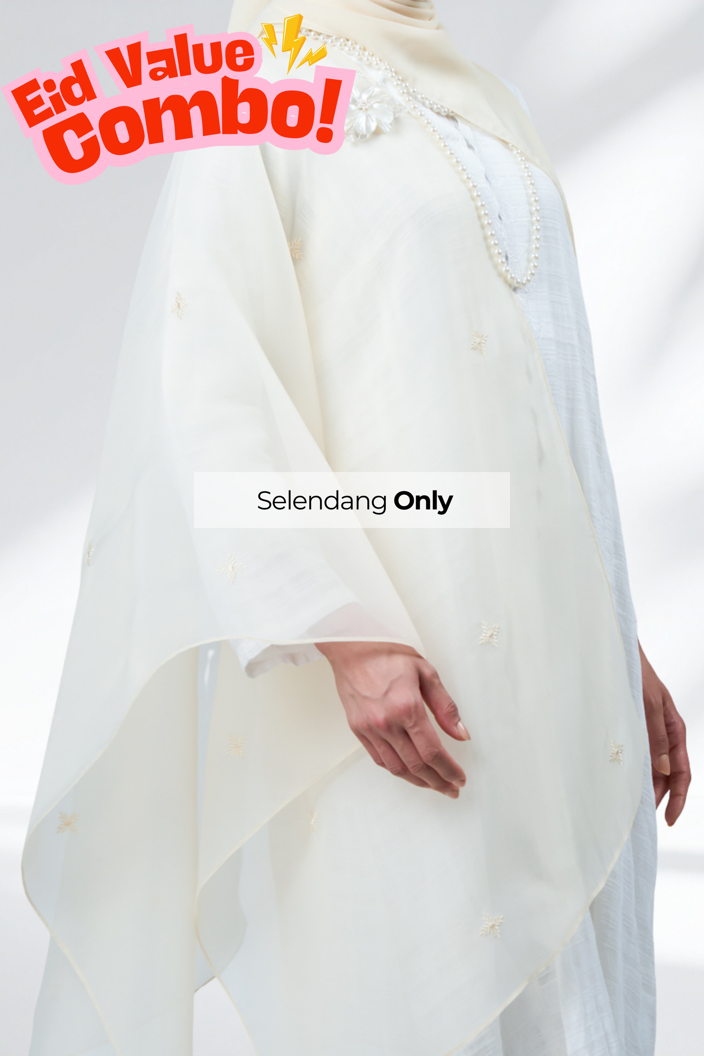 HX Curve x Rhea Selendang in Linen