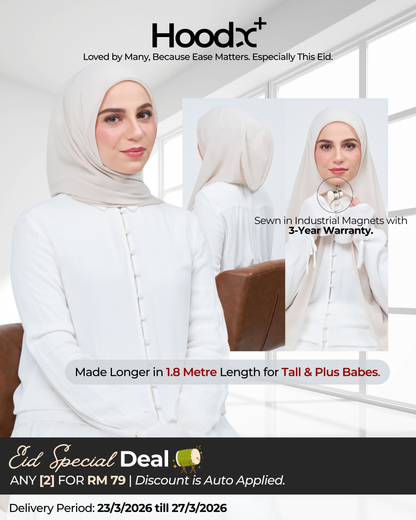 HoodX⁺Plus in Linen