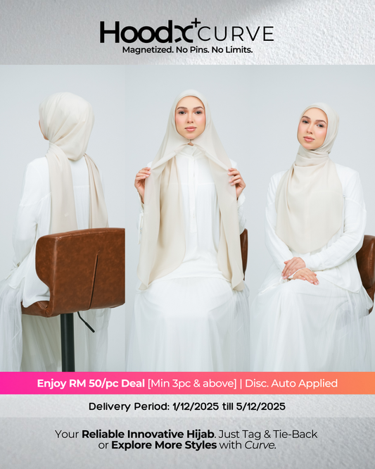 HoodX⁺Plus Curve in Linen