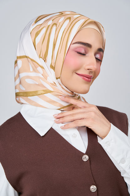 HoodX Printed Set in Linen Leaf