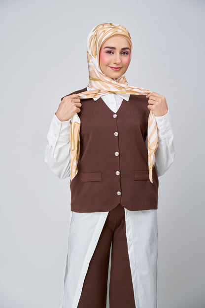 HoodX Printed Set in Linen Leaf