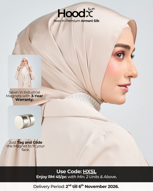 HoodX Luxe in Linen Dusk